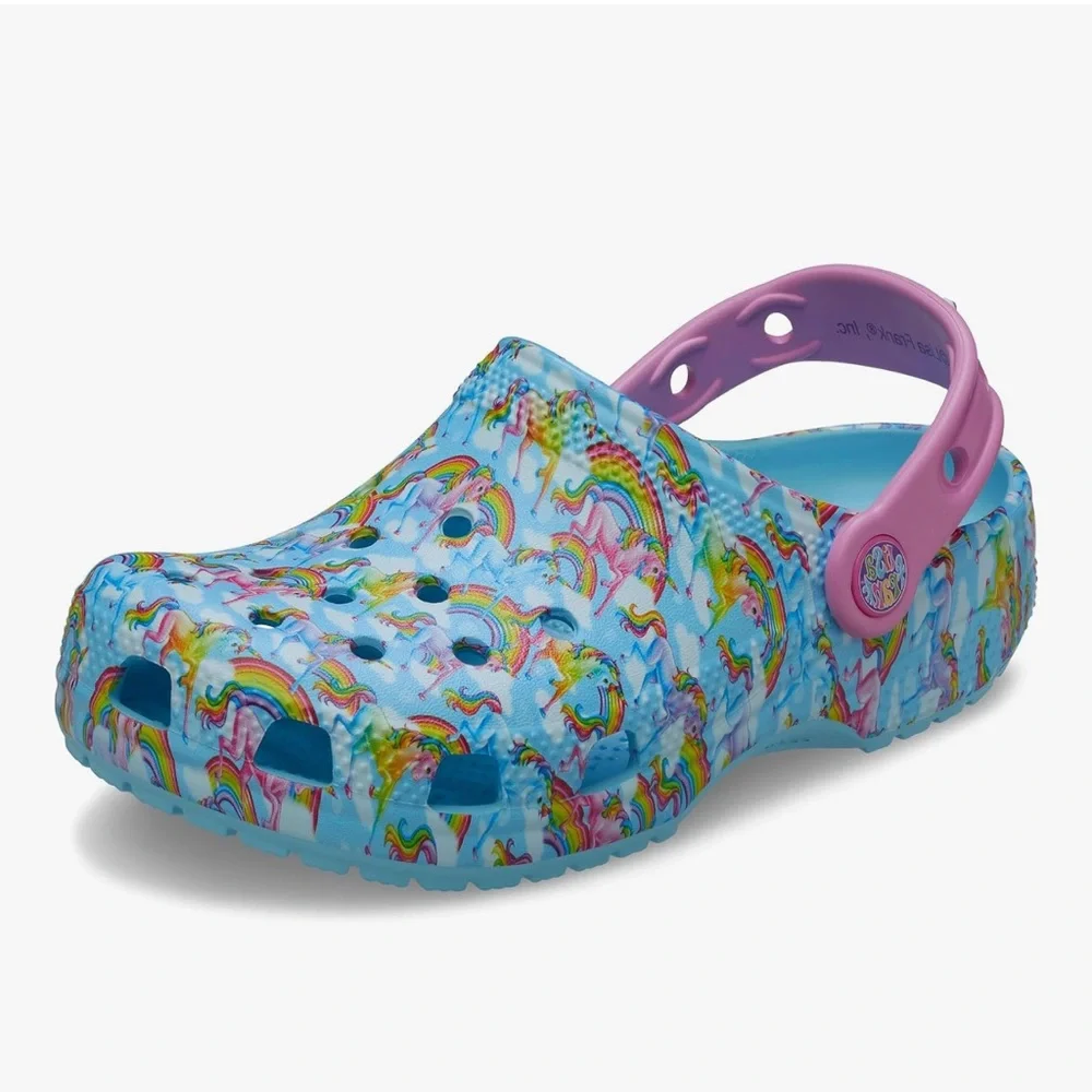 CROCS Arctic unisex LISA FRANK clogs size 5 kids NWT